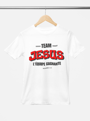 T-shirt chrétien "Team Jesus" | Édition Sportive